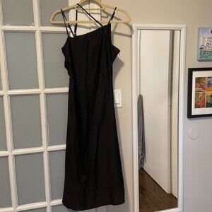 Black One Shoulder Dress